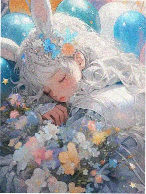 夜行猫耳暗黑动漫头像女